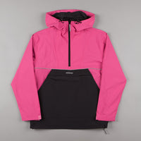 Stussy Reflective Sports Pullover Jacket - Berry | Flatspot