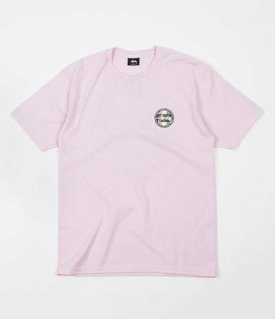Stussy Reggae Surf Dot T-Shirt - Light Lavender