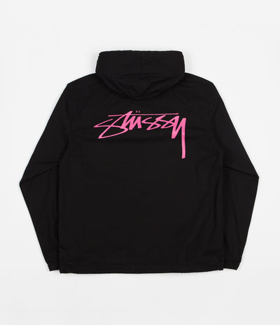 Stussy Ripstop Pullover Jacket - Black