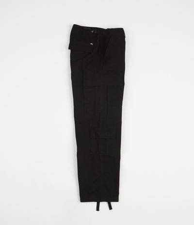 Stussy Ripstop Surplus Cargo Pants - Black | AspennigeriaShops