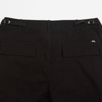Stussy Ripstop Surplus Cargo Pants in Black thumbnail