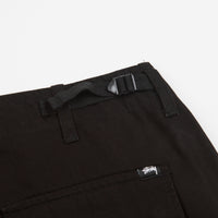 Stussy Ripstop Surplus Cargo Pants in Black thumbnail