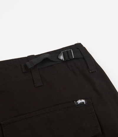 Stussy Ripstop Surplus Cargo Pants in Black