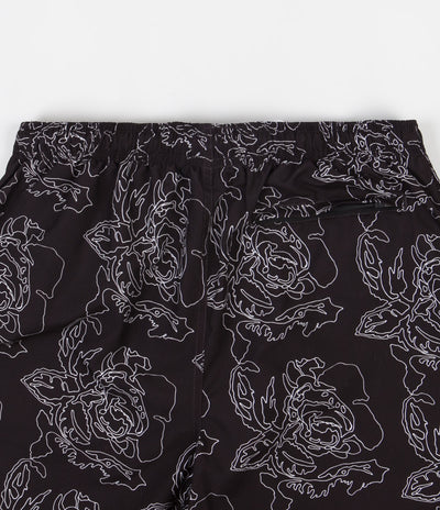 Stussy Roses Water Shorts - Black