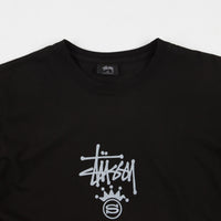 Stussy S Crown Pigment Dyed T-Shirt - Black thumbnail