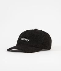 Stussy Sherpa Fleece Low Pro Cap - Black
