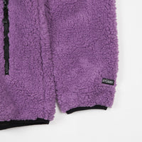 Stussy Sherpa Mockneck Sweatshirt - Purple thumbnail