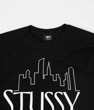 Stussy Skyline T-Shirt - Black