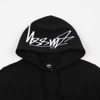Stussy Smooth Stock Applique Hoodie - Black thumbnail
