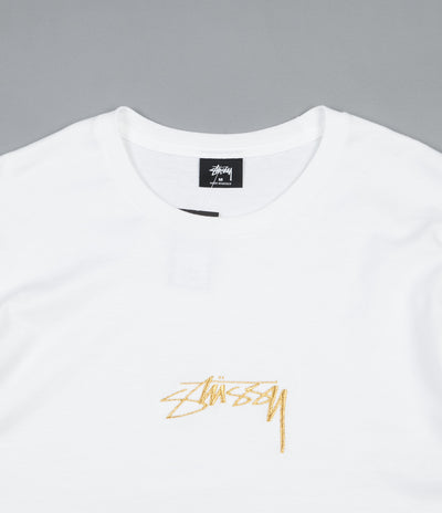 Stussy Smooth Stock T-Shirt - White