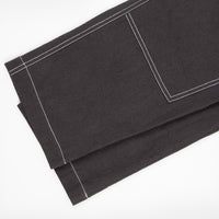 Stussy Solid Linen Work Pants - Charcoal thumbnail
