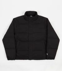 Stussy Solid Puffer Jacket - Black