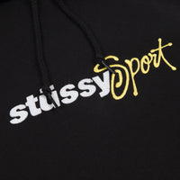 Stussy Sport Applique Hoodie - Black thumbnail