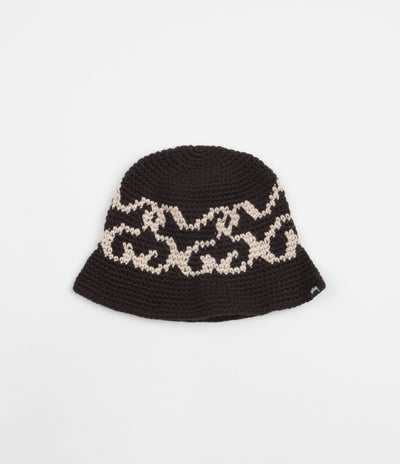Stussy SS Knit Bucket Hat - Black