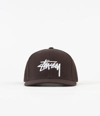 Stussy Stock Cap - Brown | Flatspot