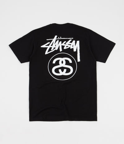 Stussy Stock Link T-Shirt - Black
