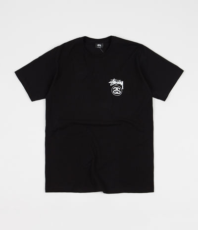 Stussy Stock Link T-Shirt - Black