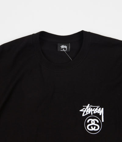 Stussy Stock Link T-Shirt - Black