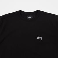 Stussy Stock Logo T-Shirt - Black thumbnail