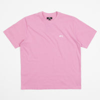 Stussy Stock Logo T-Shirt - Pink thumbnail