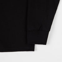 Stussy Stock Long Sleeve T-Shirt - Black thumbnail