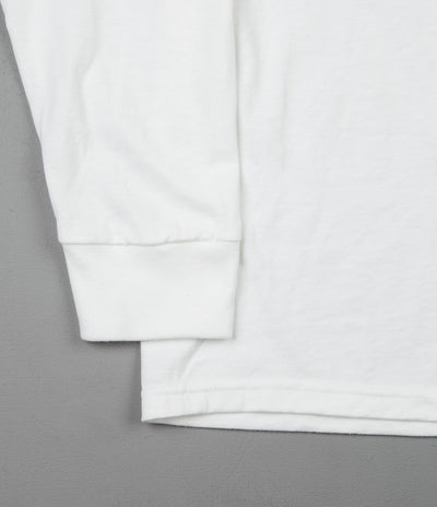 Stussy Stock Long Sleeve T-Shirt - White