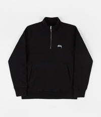 Stussy Stock Mockneck Fleece - Black