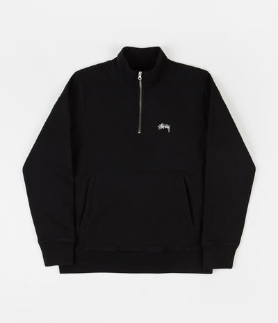 Stussy Stock Mockneck Fleece Black IlunionhotelsShops