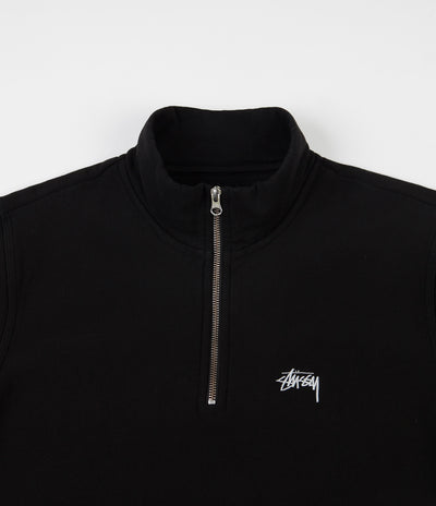 Stussy Stock Mockneck Fleece - Black