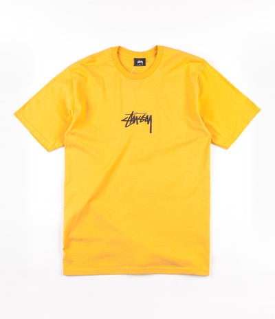 Stussy Stock T-Shirt - Mustard