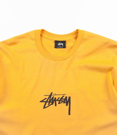 Stussy Stock T-Shirt - Mustard