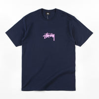 Stussy Stock T-Shirt - Navy thumbnail