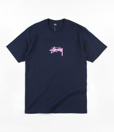 Stussy Stock T-Shirt - Navy