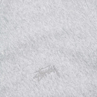 Stussy Stock Terry Crewneck Sweatshirt - Grey Heather thumbnail