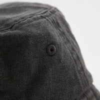 Stussy Stock Washed Bucket Hat - Black thumbnail
