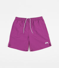 Stussy Stock Water Shorts - Berry