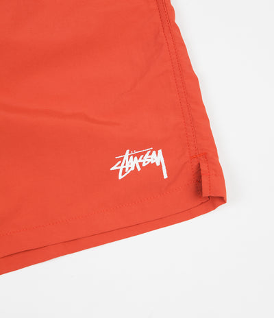 Stussy Stock Water Shorts - Red