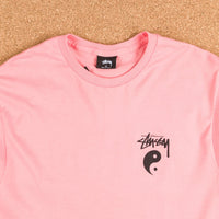 Stussy Stock Yin Yang T-Shirt - Rose thumbnail