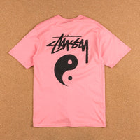 Stussy Stock Yin Yang T-Shirt - Rose thumbnail