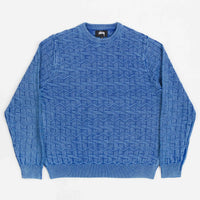 Stussy Strand Crewneck Sweatshirt - Blue thumbnail