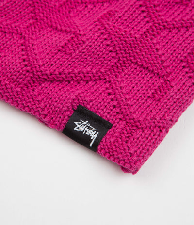 Stussy Strand Skull Cap - Magenta | Flatspot