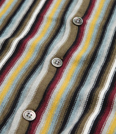 Stussy Stripe Pattern Cardigan - Multi