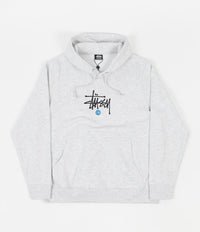 Stussy Stussy Copyright Applique Hoodie - Ash Heather