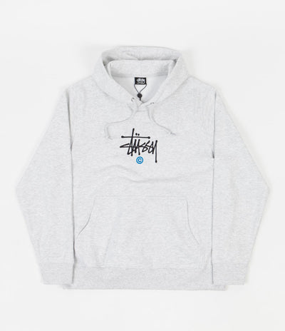 Stussy Stussy Copyright Applique Hoodie - Ash Heather