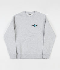 Stussy Stussy Gear Crewneck Sweatshirt - Ash Heather