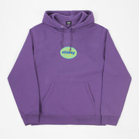 Stussy Stussy Global Applique Hoodie - Purple thumbnail