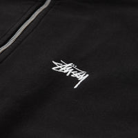 Stussy Stussy Logo Mockneck Sweatshirt - Black thumbnail