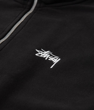 Stussy Stussy Logo Mockneck Sweatshirt - Black