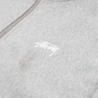 Stussy Stussy Logo Mockneck Sweatshirt - Grey Heather thumbnail