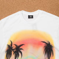 Stussy Sunset T-Shirt - White thumbnail